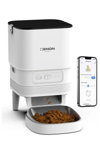 Akıllı Otomatik Mama Kabı 4 Lt Mobil Uygulama ile Yemek Programı ve Manuel Besleme X8612